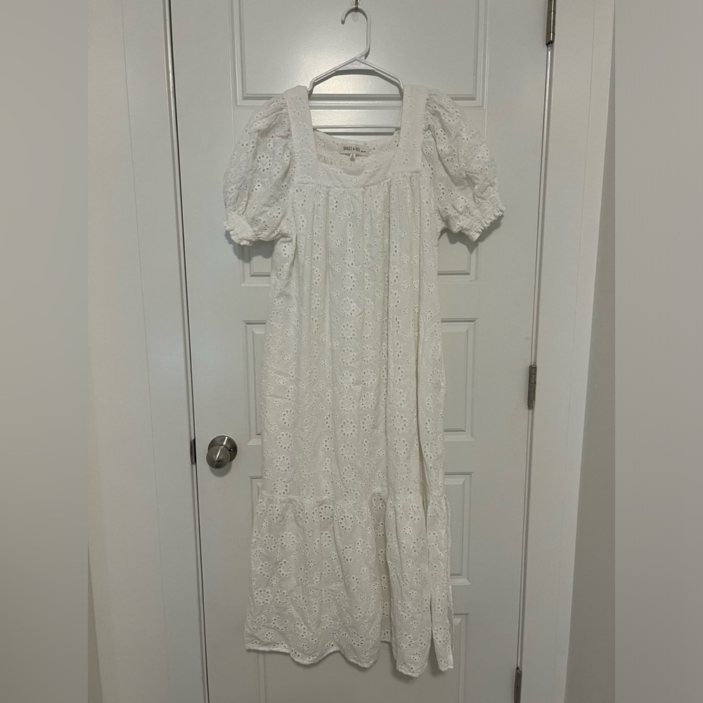 White dress